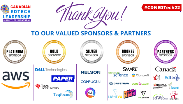  Thank you to our sponsors, presenters & attendees!