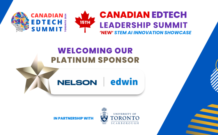  Welcome to our Platinum Sponsor Nelson Education