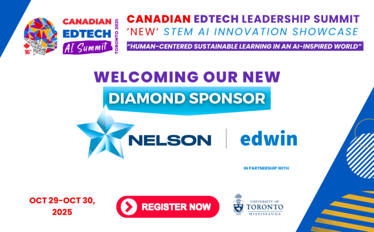  Thanks to NELSON | edwin, our Diamond Sponsor of #CNDEdTech25 for their invaluable support, which plays a crucial role in fostering innovation and excellence in the field of education!